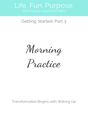 Getting Started Pt 3 - Morning Practice